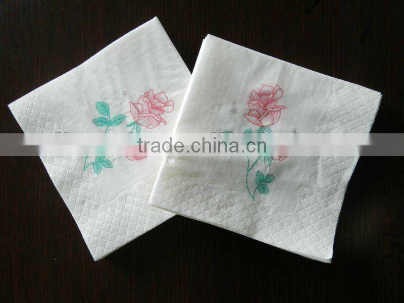 Automatic Embossing & Folding Paper Napkin Tissue Machine