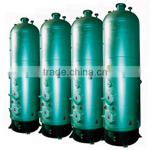 Wood fired steam boiler