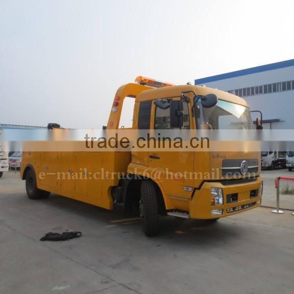 185hp 4*2 DONGFENG Wrecker Recovery Vehicle 12ton