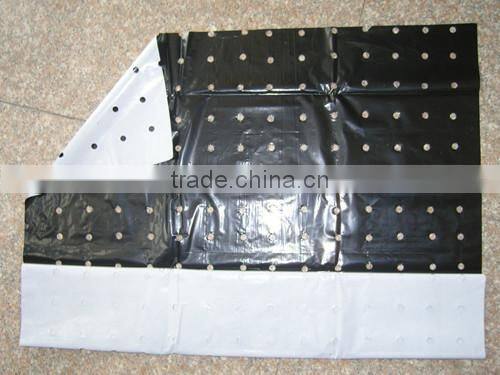 Agriculture PE Plastic black and white Mulch Film in Rolls