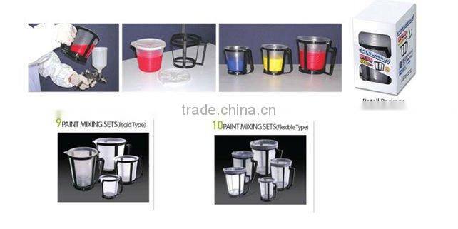 plastic mixing cups