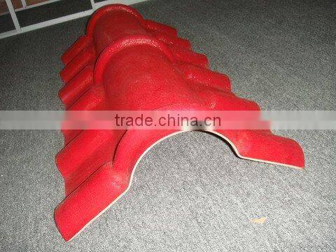 Heat Insulation Synthetic Resin Roofing Sheet Tile For Villa