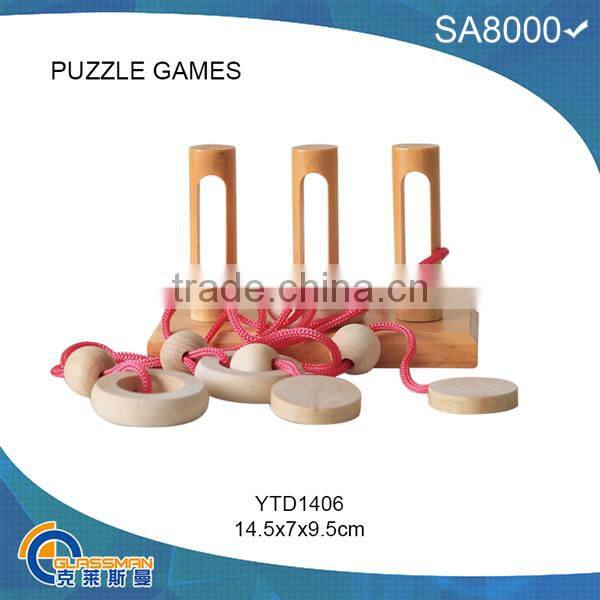 Wooden Jigsaw Puzzle Patterns Puzzle Game for Child