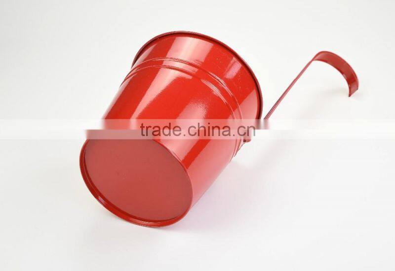 china guangxi suppiler cheap wall galvanized metal hanging vases for flower