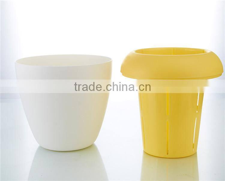 Plastic Oval Shape Flower Pots Without Pallet