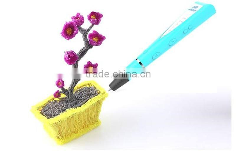 New 3d printer pen 3d doodle pen for abs pla filament printing 3D Creative Pen Printing