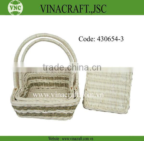 Vietnam handmade Rattan tissue box