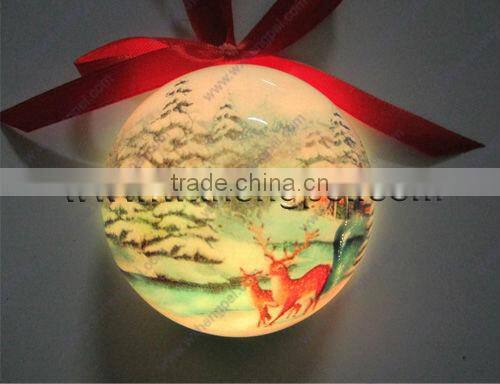 Christmas ball light/ colorful ball lamp/ Christmas flashlight ball