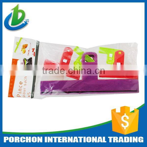 Convenient recycled food plastic sealing bag clamp