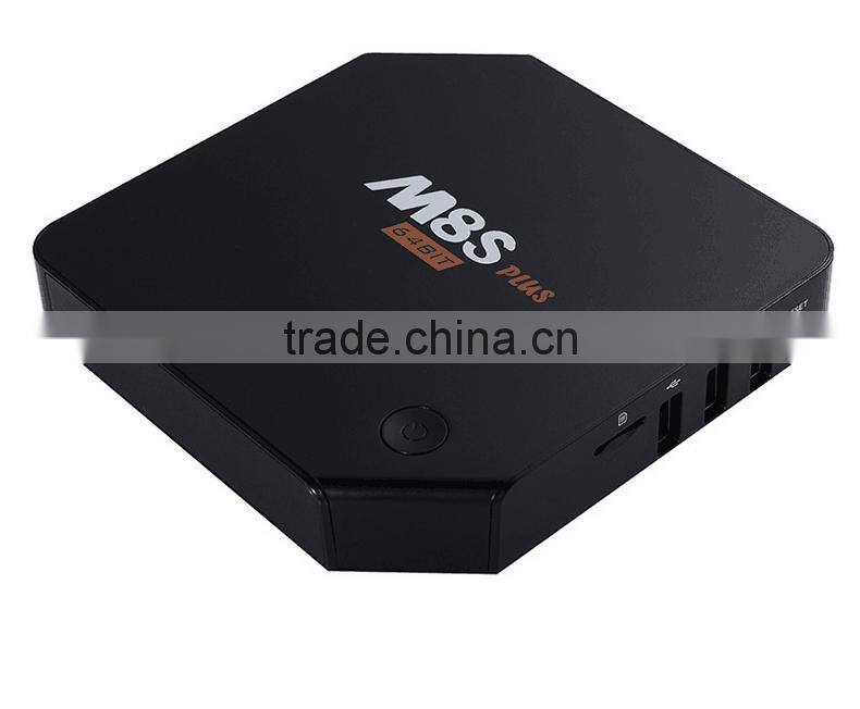 Latest M8s Plus Android Internet TV Box 2GB+16GB Kodi Pre-installed Amlogic 905 Android TV Box