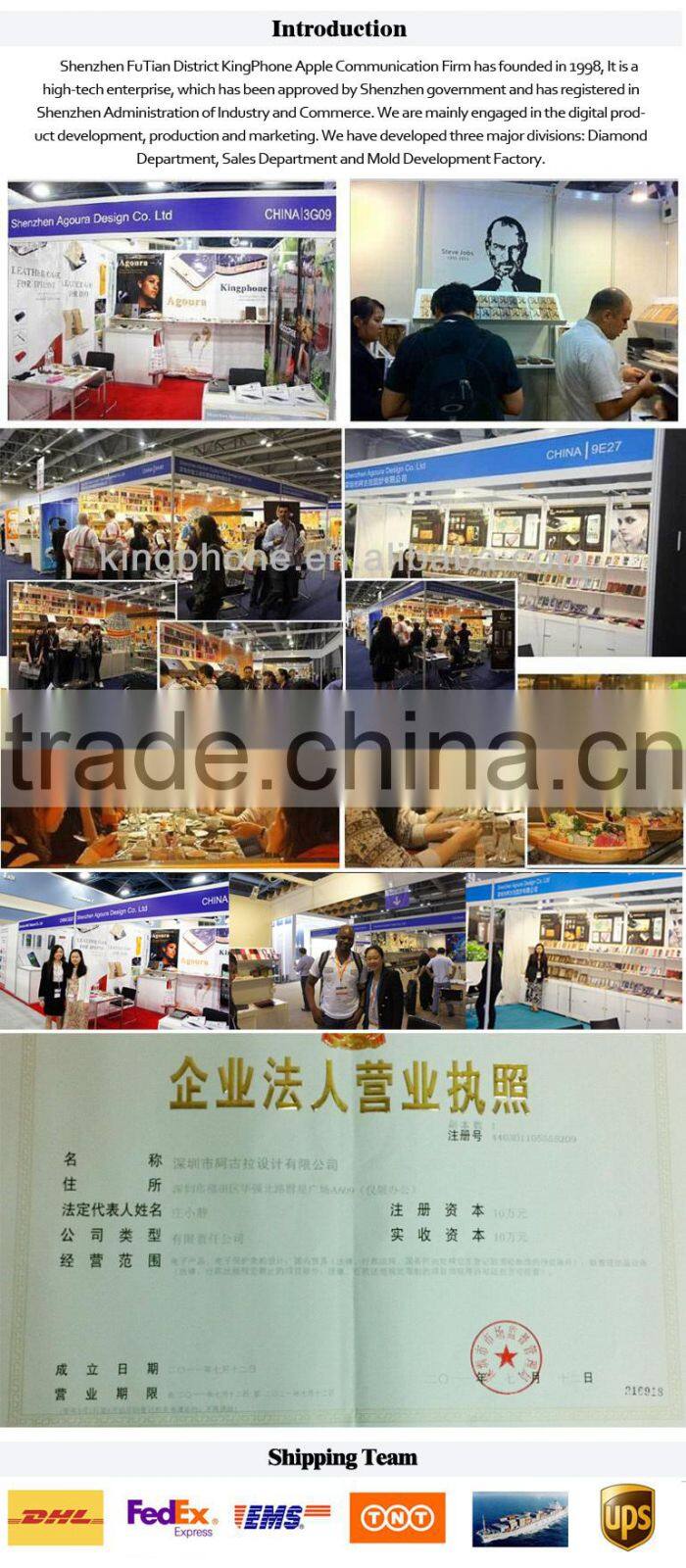 Clear plastic boxes for cell phone, crystal box packaging, high quality packing boxes