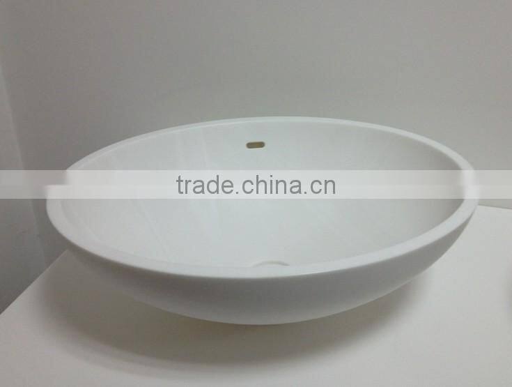 New design bathroom vanity solid surface bathroom art basin