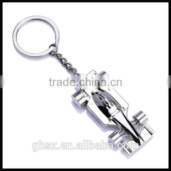 Low moq cheap metal scooter shape keyrings factory