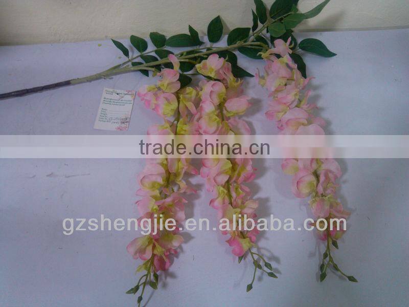 wedding stage artificial wisteria flower for sale