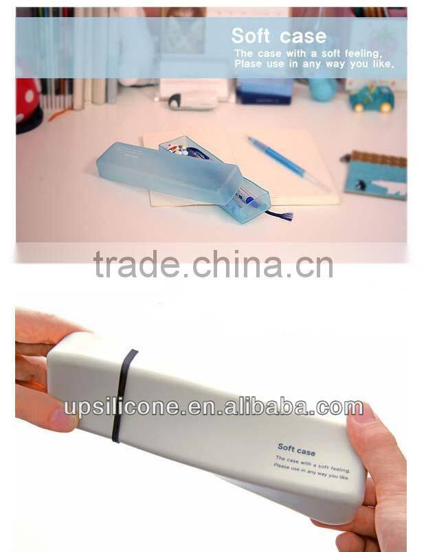 high quality comfortable silicone pen case