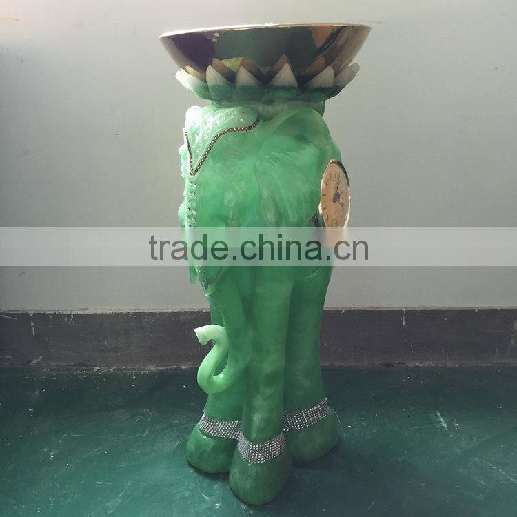Polyresin elephant home decoration