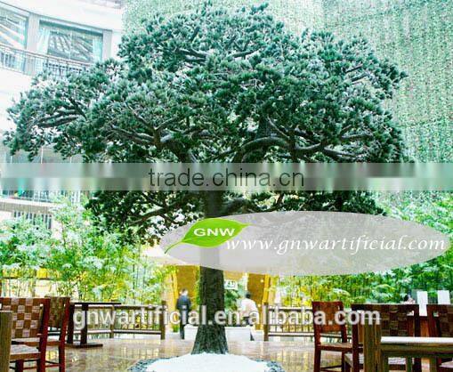 BTR020 GNW Plastic Large Artificial Decorative Tree Bent Trunk Banyan Tree