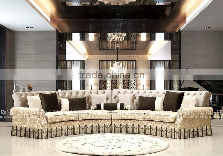 Upholstered Fabric Sofa Set Chesterfield Sofa G1123