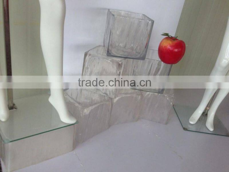 Window Display Props Marketing Promotional Special Clear Resin Ice Cubes