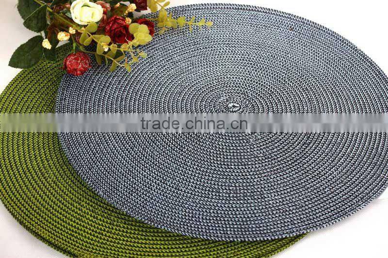 braided placemat/placemat for dinnerware