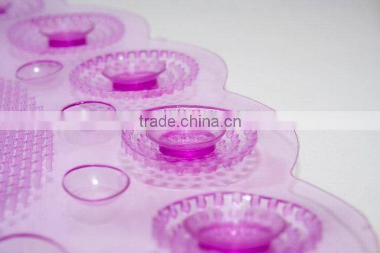 Quality eco friendly pvc fish shape bath mat