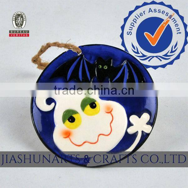 Ghost Relief Ceramic Home Made Decorative Wall Hanging
