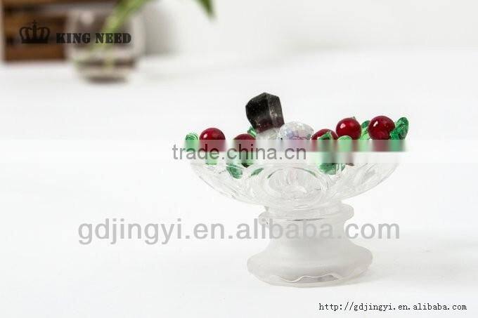 buautiful acrylic table decoration with LED for hummingbird