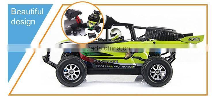 50KM/H WL K929 2.4G High-Speed Desert 4WD Off-Road Vehicles Stunt Car Model 1:18 Kids Remote Control Car Dune Offroad Buggy