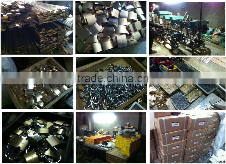 Solid hardened Stainless Steel Square Shape Padlock With Long Shackle And Short Shackle Can Be Available