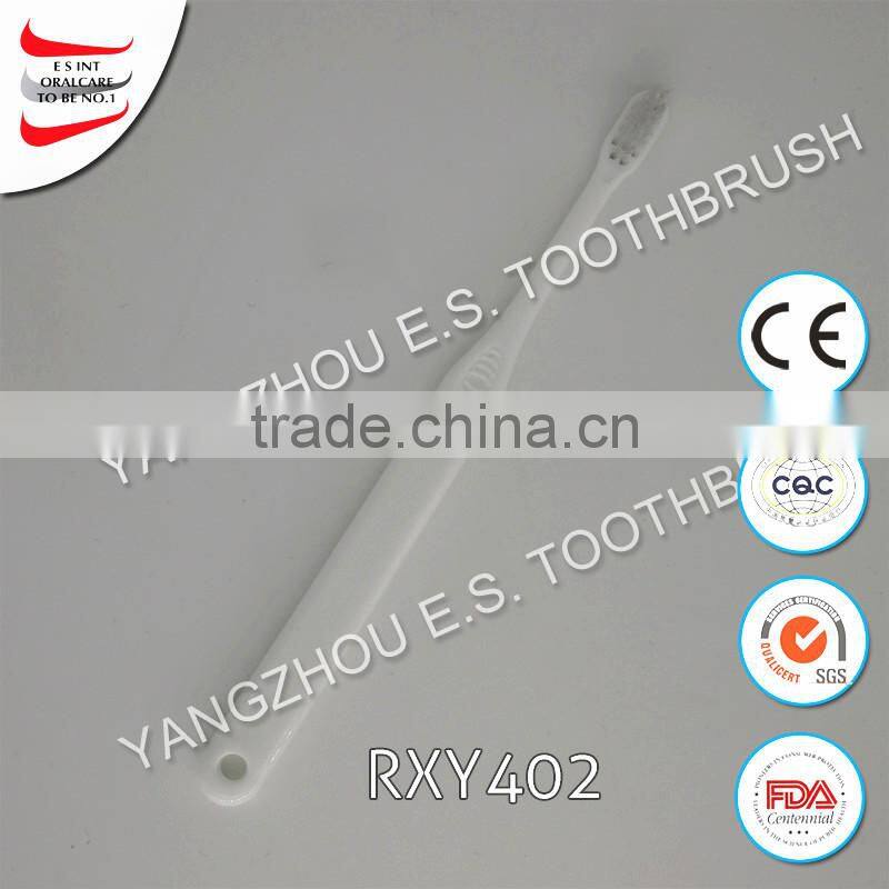 2015 high quality baby banana bendable training toothbrush, infant