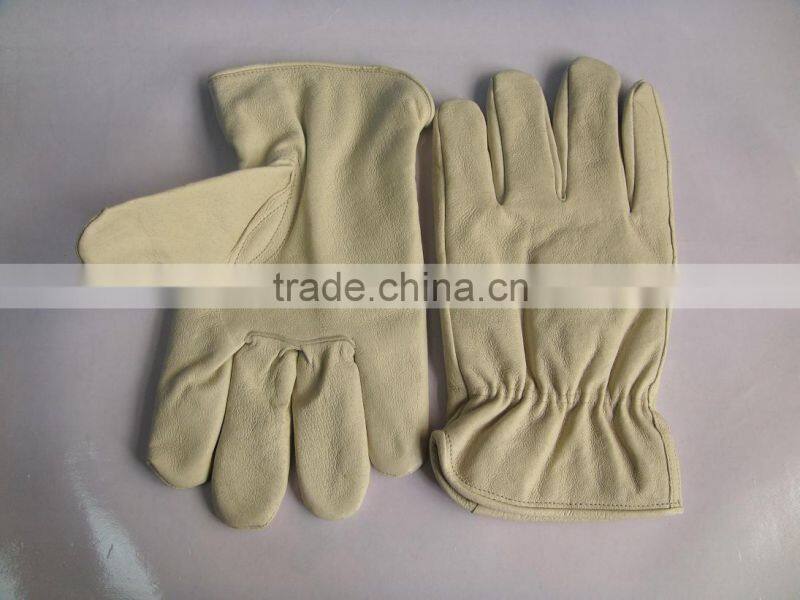 Safety cow split leather driver working gloves ZM103-H