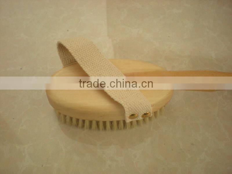 wooden bath brush