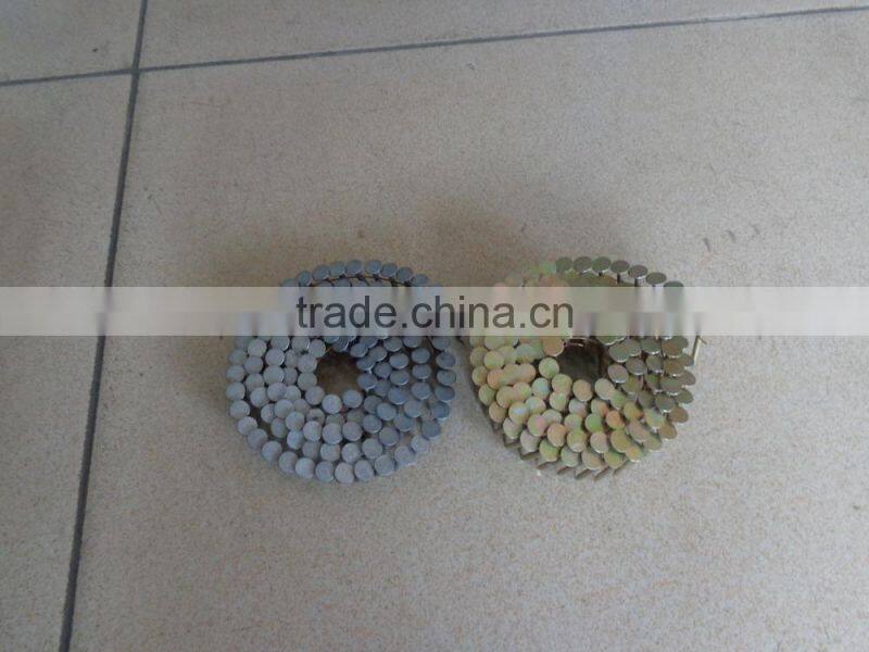 factory produce coil roofing nails china supplier