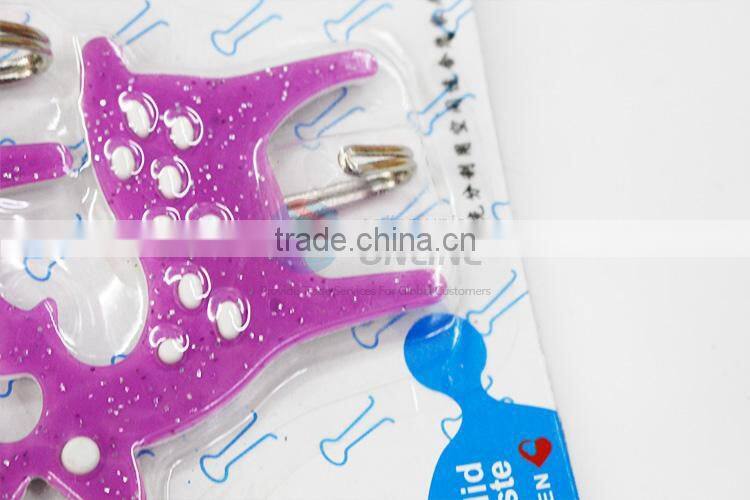 2 pcs Cute deer shape self adhesive wall door hook