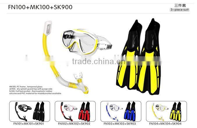 Scuba diving mask & equipment / liquid silicone diving mask/fashion design diving mask (MK-2403)
