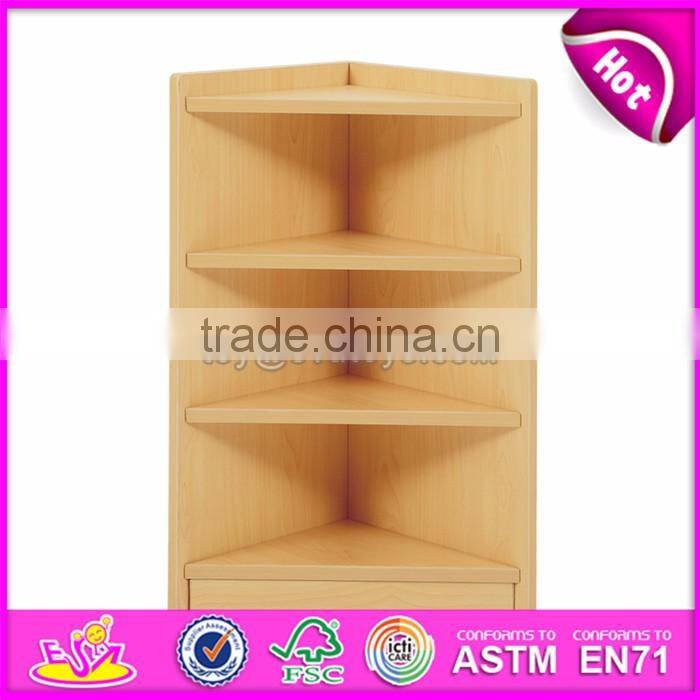 Best design children school furniture wooden kids storage units W08C178