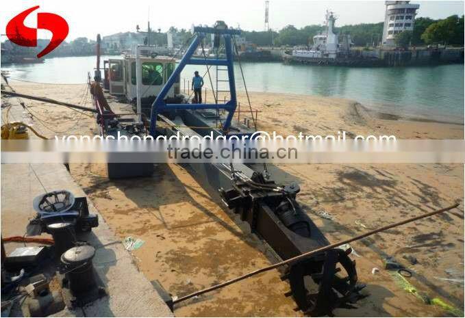 used sand dredger with dredging depth 12m