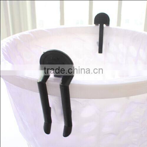 DIY Utility 2Pcs Garbage Can Waste Bin Trash Can Bag Clip Holder