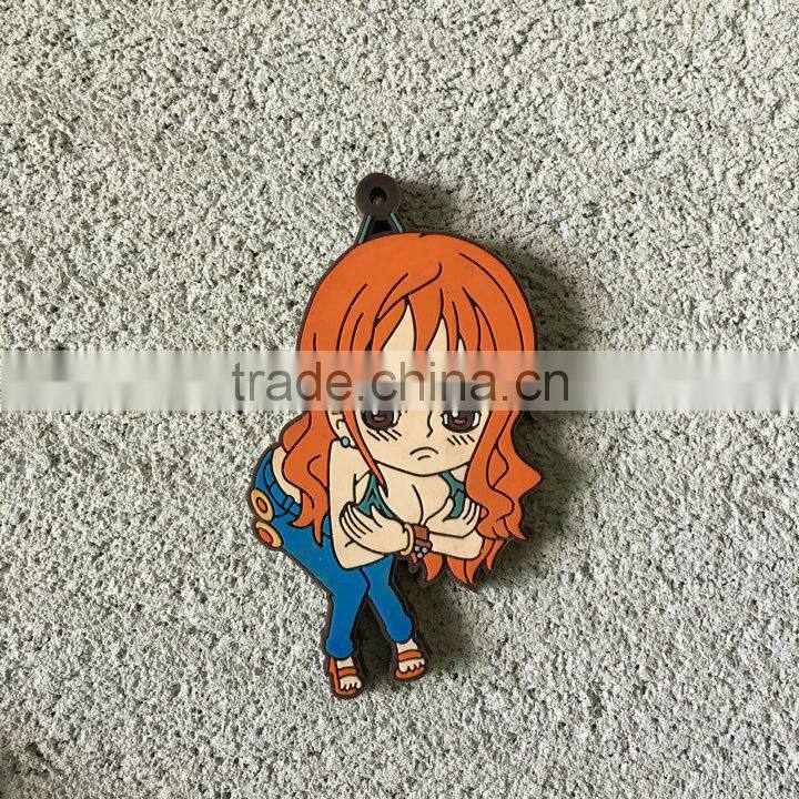 high quality keychain/silicone key chain/custom soft pvc keychains