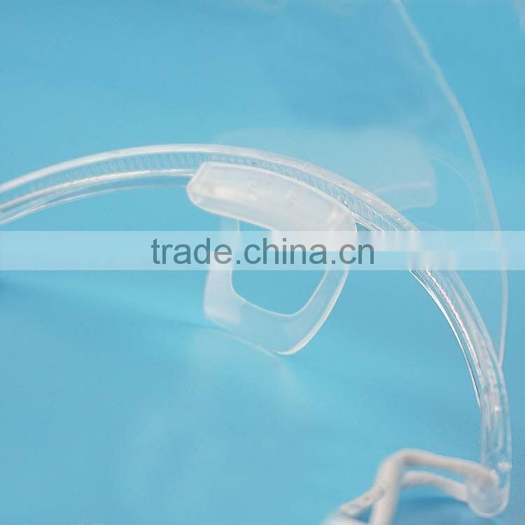 Factory newest plain clear reusable plastic free samples available transparent sanitary face mask for food service