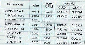 Carbon steel crimped wire cup brushes (1183)