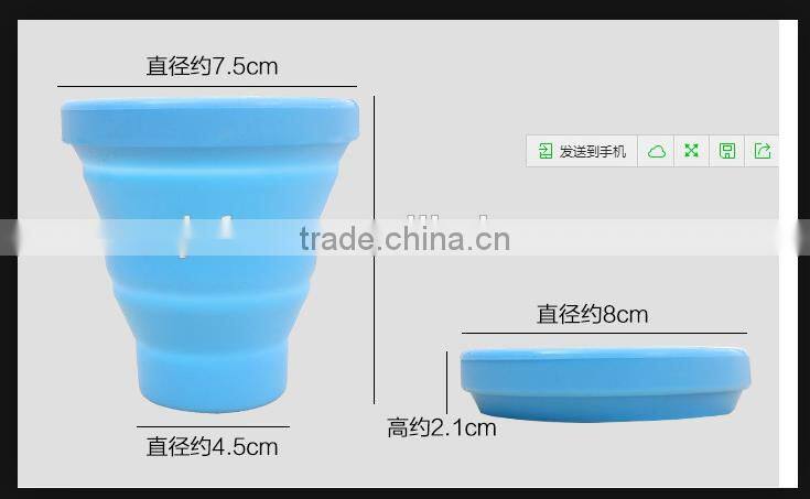 Portable telescopic cup, outdoor sports cup, household cup simplicity
