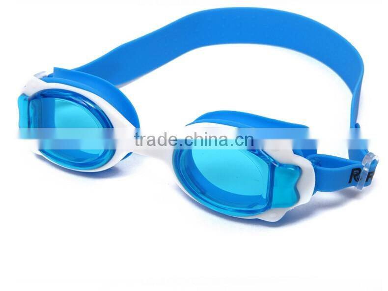 2016 Newest PC Lenses Anti-fog Silicone Swimming Goggles