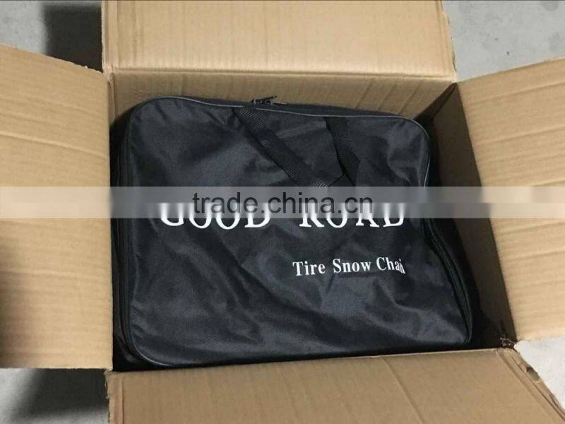 Titanium Alloy Truck Snow Chain Yellow TPU Material