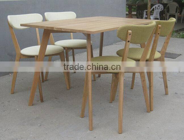 Hot Sale high quality modern home dining wood chair restaurant table chair wire dining chair