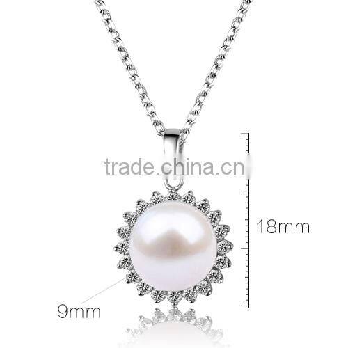 925 SILVER WITH FRESHWATER NATURE PEARL