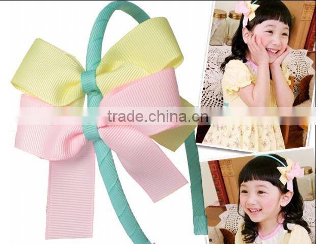 ribbon bow headband kids headbands