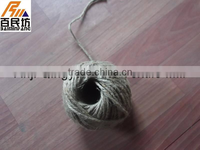 jute twine 3ply 100yards / spool natural color