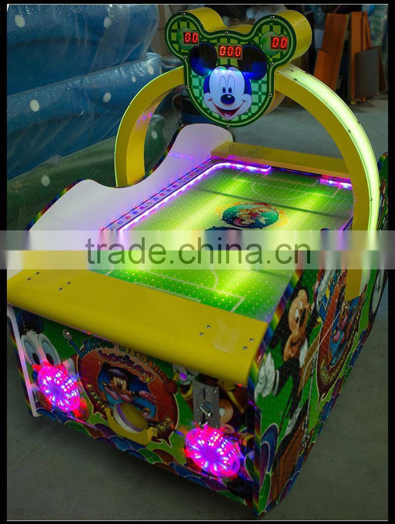 Funny kids airhockey games machines/DF-L210 colorful MINI mouse hockey games