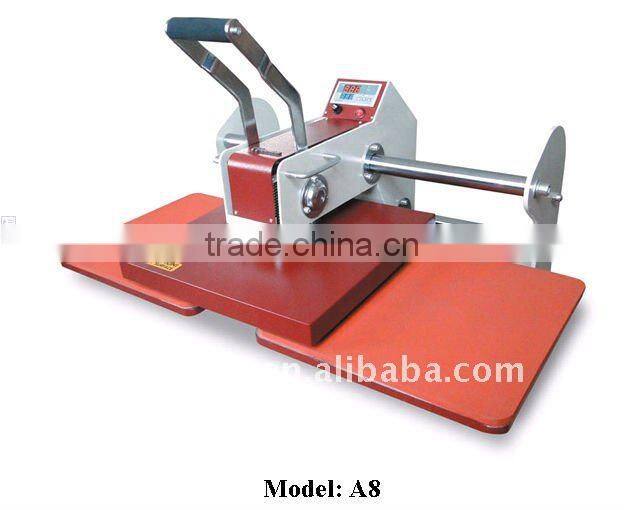Heat press transfer machine